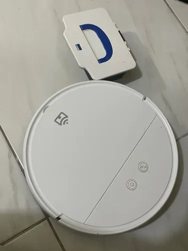Robô Aspirador Positivo PRA500 Wi-Fi 3x1 Varre Aspira Passa Pano Mop