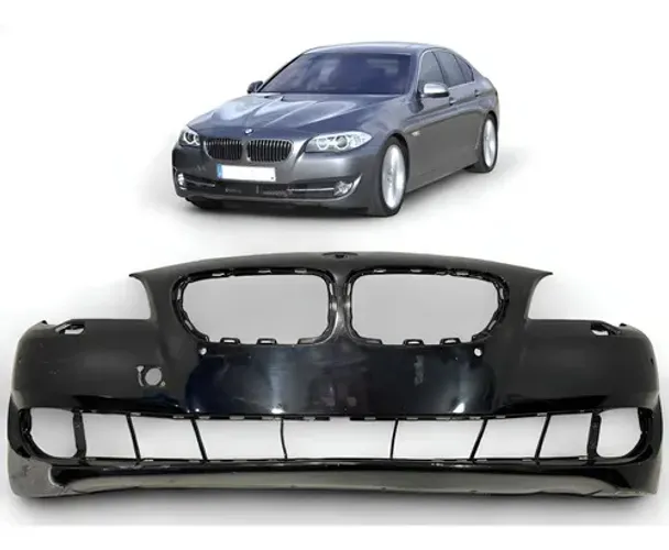 Parachoque Dianteiro Bmw Serie 5 2008 A 2013 Original Preto