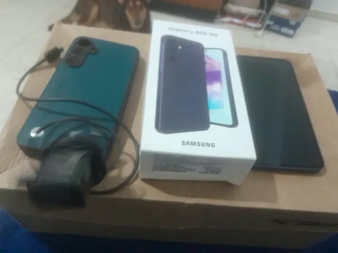 SAMSUNG A55 na caixa super conservado