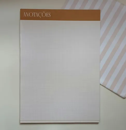 Bloco de papel quadriculado meg & meg