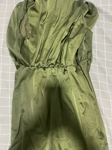 Vestido Verde Seda