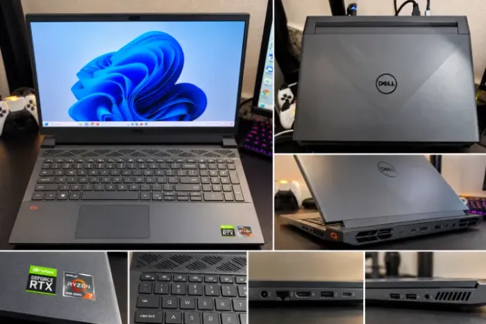 Notebook Gamer Dell G15 Ryzen 7 RTX 3060 32GB RAM