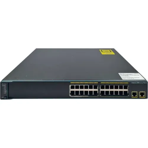 Switch Cisco Catalyst 2960 24 10/100 2 Giga e 8 PoE LAN Base Promocao