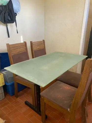 Mesa de vidro