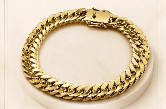 Pulseira Grumet Duplo em Ouro 18k 750