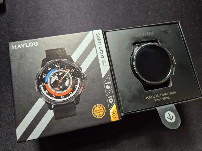 SMARTWATCH HAYLOU SOLAR ULTRA COM GPS