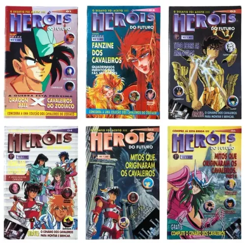 Revista Heróis do Futuro (Várias numerações)