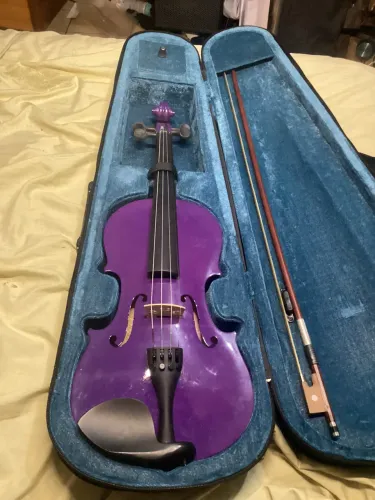 Violino roxo
