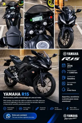 Yamaha YZF-R15 ABS 2026
