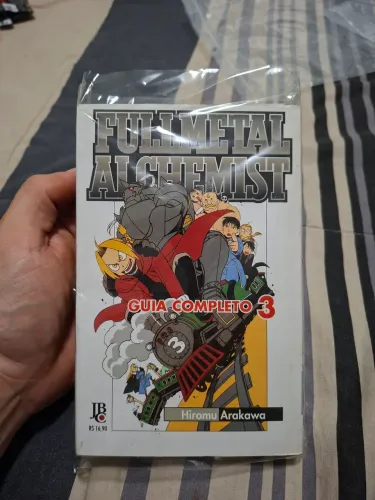 Fullmetal Alchemist Guia Completo Vol. 1, 2 e 3 - Coleção Completa JBC
