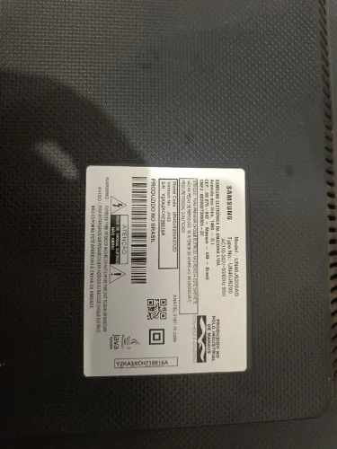 Tv Samsung 40 com defeito