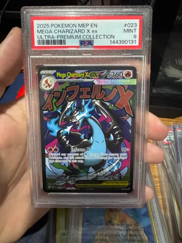 Mega Charizard X ex PSA9