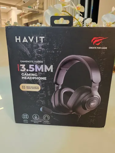 Headset Gamer Havit H2230D 50mm - Excelente Estado + Caixa