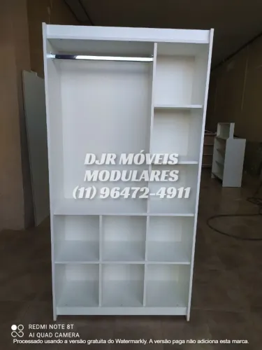 CLOSET CABIDEIRO ARARA COM COMÉIA L - NOVO - ENTREGA LÁPIDA