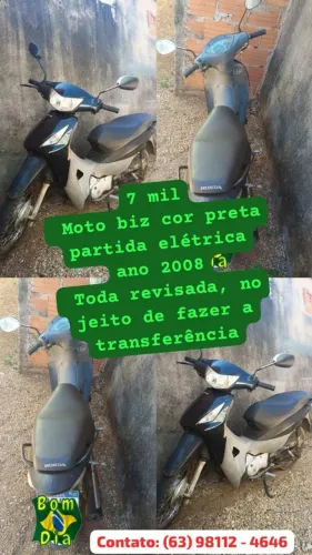 Vendo biz 100 toda em dias , só no ponto de transferir