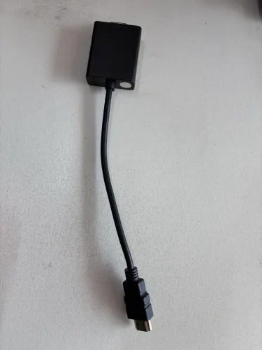 cabo Conversor HDMI para VGA com Áudio da Exbom