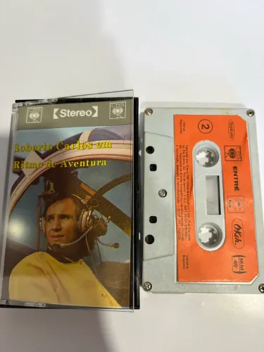 K7 - Roberto Carlos - Em Ritmo de Aventura