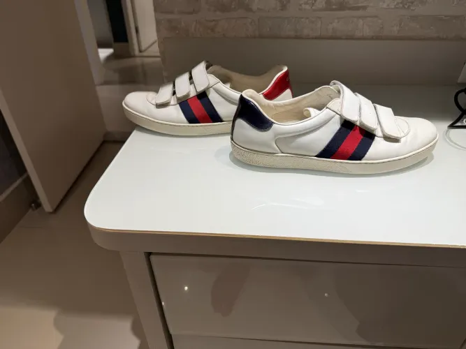 Tênis Gucci couro original - Tamanho 42/43