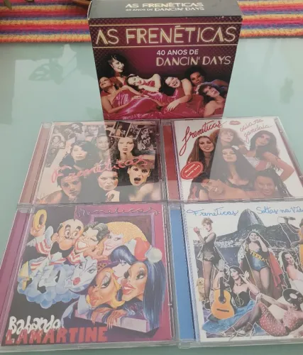 Coleção CDs As Frenéticas + Box 40 Anos Dancin? Days