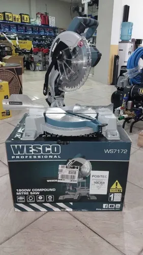 Serra meia esquadria disco p/madeira 1800w Profissional - Wesco(Loja)