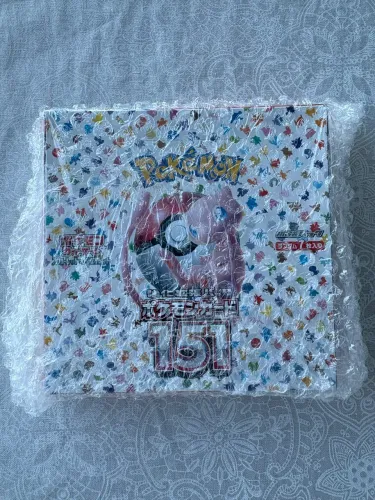 Pokemon Card 151 Booster Box Japonesa Lacrada