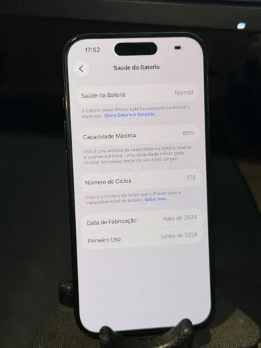 iPhone 15 Pro Blue Titanium
