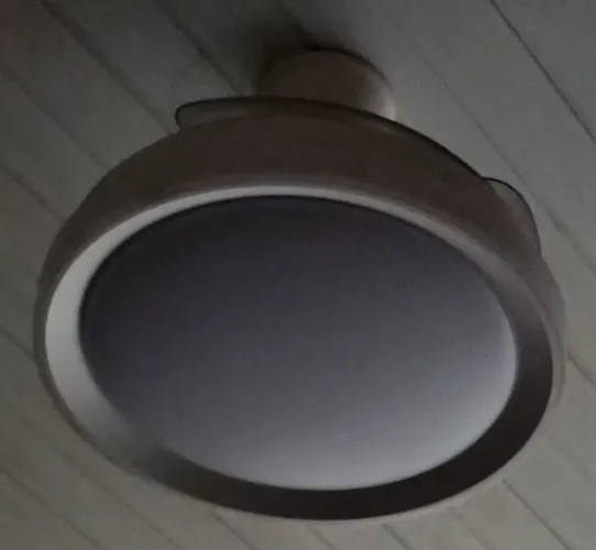 Ventilador de Teto de LED com Controle Remoto Opus (Com Pás Ocultas / Plafon)