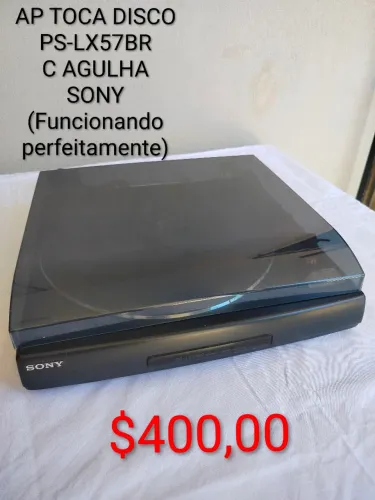 Toca discos com agulha SONY