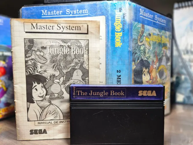 Jogo de Master System The Jungle Book