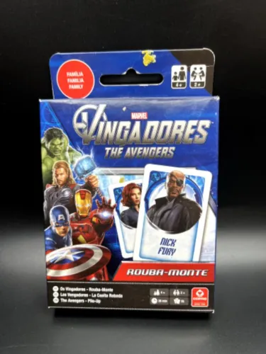 JOGO ROUBA MONTE MARVEL VINGADORES COPAG