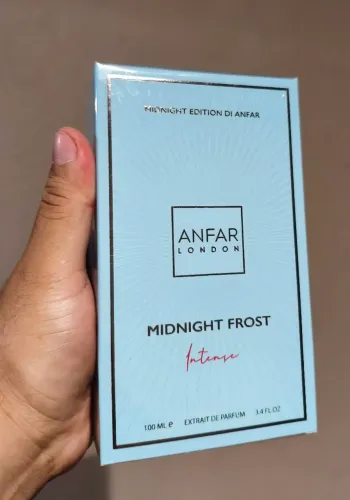 Perfume Árabe Anfar London Midnigth Frost Intense PRA SAIR HOJE ?