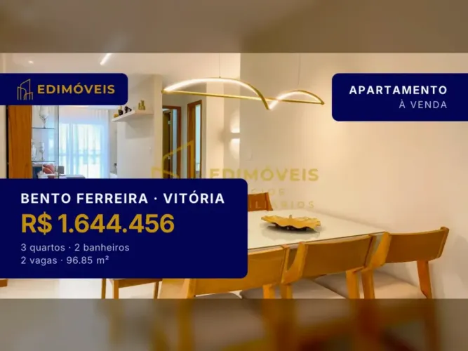 Bento Ferreira: seu novo lar espera por você neste apartamento decorado!
