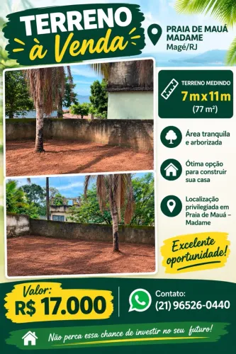 Terreno praia de Mauá