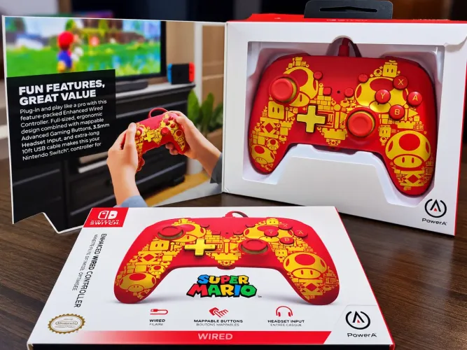 Controle Power A para Nintendo Switch