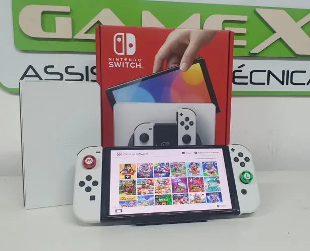 NINTENDO SWITCH OLED DESBLOQUEADO