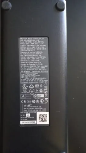 Fonte xbox 360 1 pino microsoft bivolt