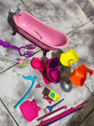 Lote móveis originais da barbie