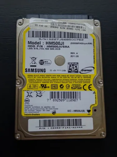 HD 500 GB Samsung