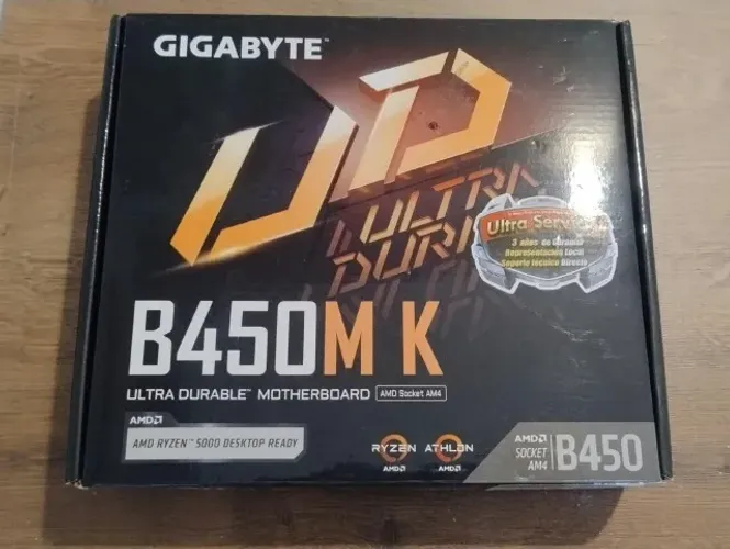 Placa mãe Gigabyte B450M K