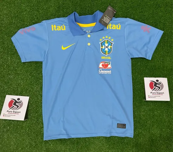 Camisa do Brasil azul bebê 