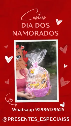 Cesta de café da manhã regional para presentear dia dos namorados