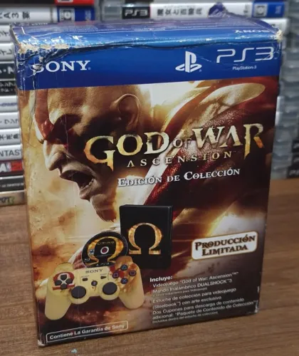 Kit God of War Ascension Edição de Coleção para PS3