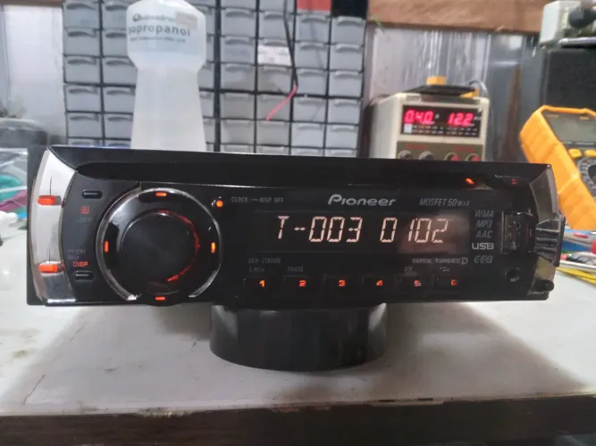 Radio pioneer com usb