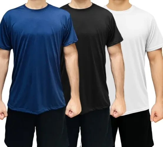 Kit 3 camisetas Dry fit