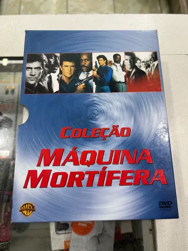 Box Dvd 1 2 3 4 Quadrilogia Máquina Mortífera - Ótimo Estado (Usado)