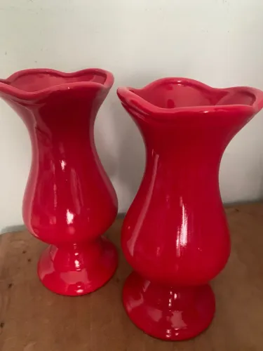 Vaso de porcelana ( Acervo para festa )