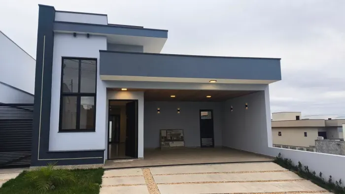 Casa Nova no Condomínio Malibu | 3 Quartos | Espaço Gourmet | Aceita Financiamento