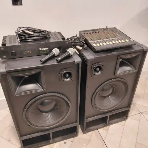Kit Áudio profissional 