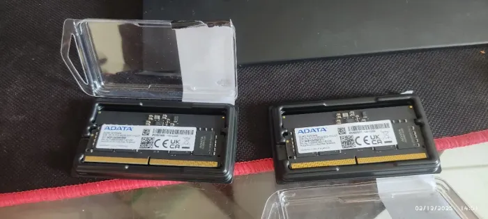 2 X 8GB MEMÓRIAS ADATA DDR5 SODIMM 5600MHZ