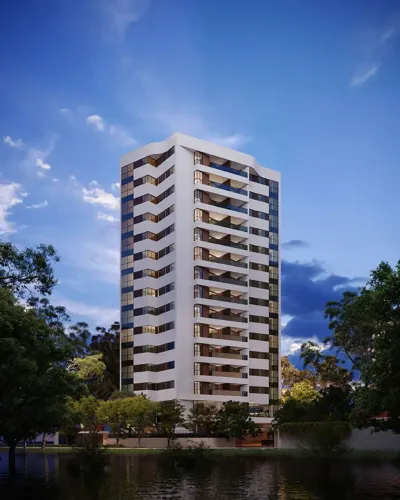 Edf. Terrazza Beira Rio. (PRI) /Apartamento 4 quartos | 2 vagas de garagem | Lazer complet